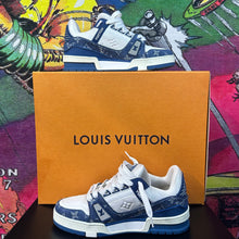 Load image into Gallery viewer, Louis Vuitton Trainer Sneaker Denim Size 5 / 5.5
