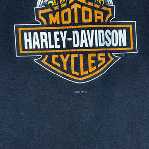 Harley Davidson Eagle Emblem Tee Size 2XL