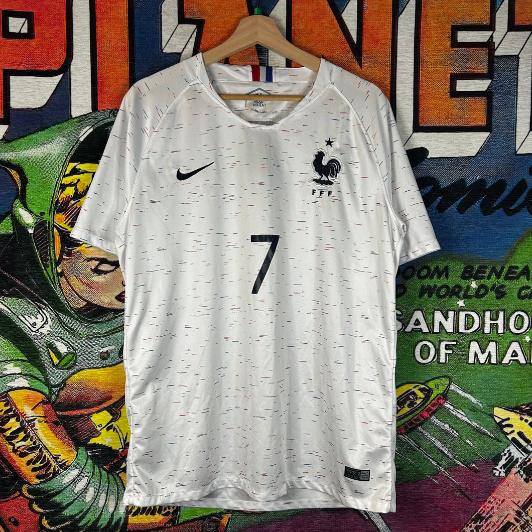 Nike Dri-Fit France 2017-18 Away Jersey Size L