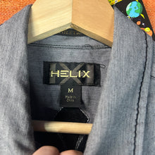 Load image into Gallery viewer, Y2K Helix Tribal Button Up Shirt Size Medium
