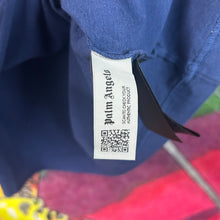 Load image into Gallery viewer, Palm Angels Logo Tee Blue Size Large
