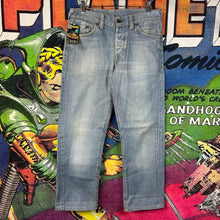 Load image into Gallery viewer, Evisu Yamane Light Wash Jeans Size 30”
