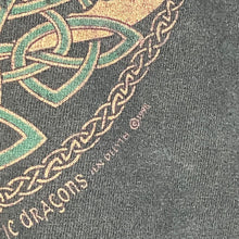 Load image into Gallery viewer, Vintage 90s Celtic Dragons Graphic Tee Size XL

