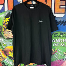 Load image into Gallery viewer, Ksubi Jet Black Skript Kash T-shirt Size XL
