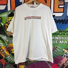 Load image into Gallery viewer, Y2K Rainbow Montrose Tee Size XL
