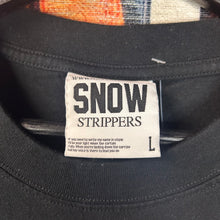 Load image into Gallery viewer, Snow Strippers ‘I Heart Snow’ 2026 Tour Tee Size Large
