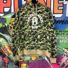 Load image into Gallery viewer, BAPE x Undefeated ABC College Pullover Hoodie Size Large
