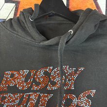 Load image into Gallery viewer, Pussy Builds Strong Bones Hoodie Size Medium
