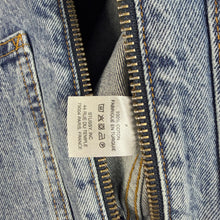 Load image into Gallery viewer, Stussy Denim Zip Up Jacket Size Small
