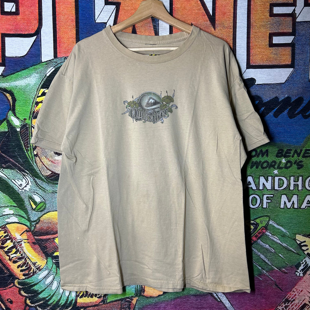 Y2K Quiksilver Plants Tee Size XL