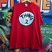 Load image into Gallery viewer, Y2K Dr.Seuss Thing 2 Tee Size XL
