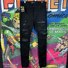 Load image into Gallery viewer, Amiri Bandana Trasher Jeans Size 32”
