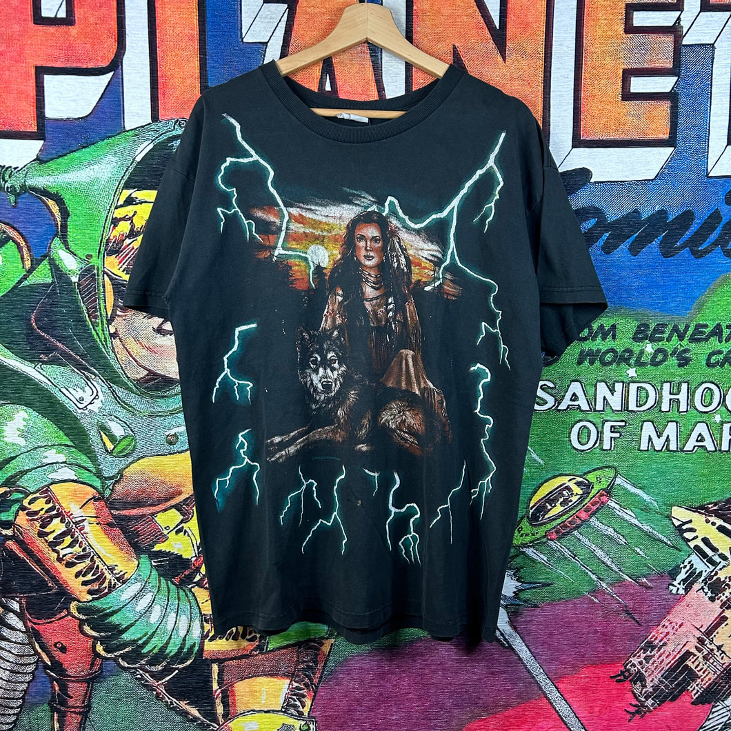 Vintage 90s American Thunder Tee Size Large
