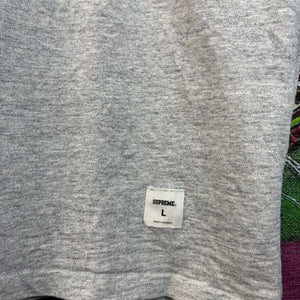 Supreme Plaid Appliqué Short-Sleeve Tee Size Large