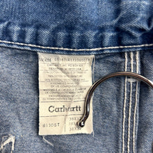 Load image into Gallery viewer, Carhartt Carpenter Blue Jeans Size 36”

