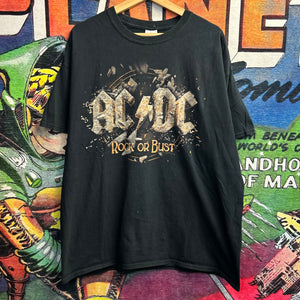 AC/DC Rock Or Bust Tee Size XL