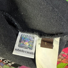 Load image into Gallery viewer, Roberto Cavalli Logo Print Crewneck Size Large
