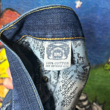 Load image into Gallery viewer, Y2K Red Monkey Jeans Embroidered Denim Size 40”

