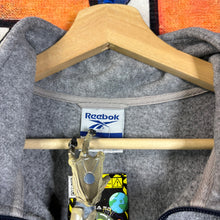 Load image into Gallery viewer, Y2K Gray Reebok Athletic Dept. Quarter zip Fleece SweatShirt Size XL
