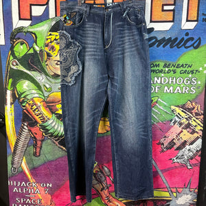 Y2K Akademiks Jeans Size 38"