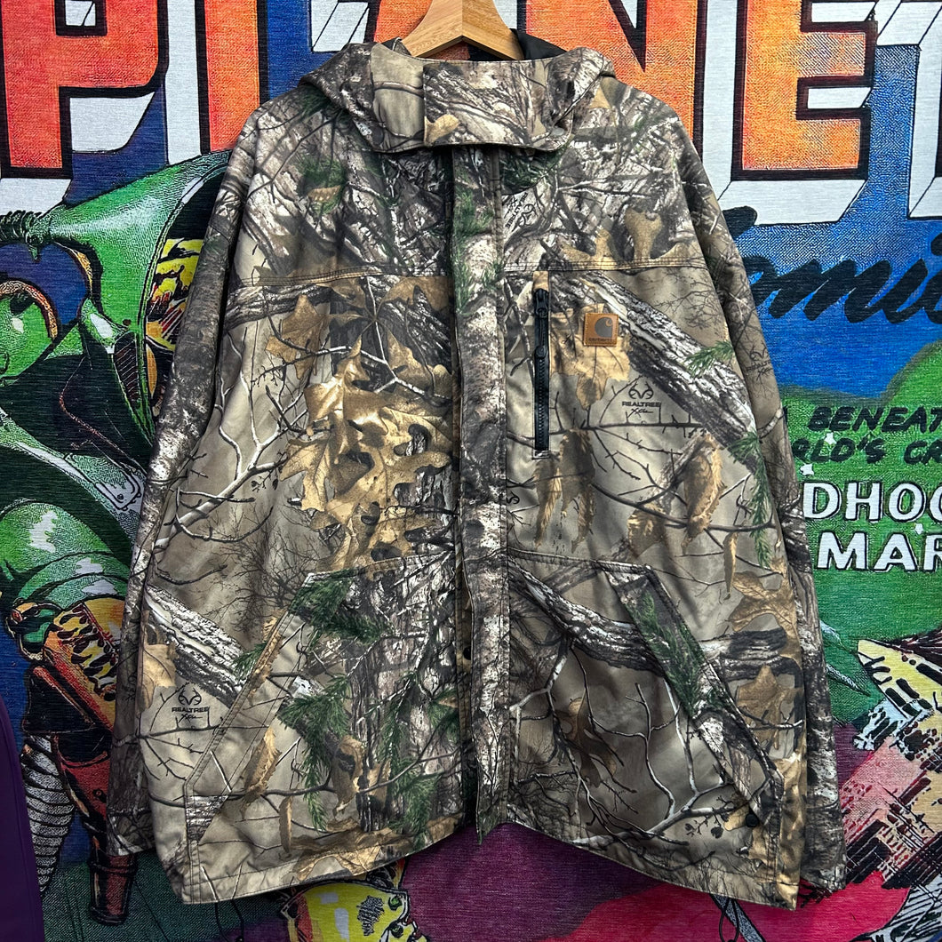 Carhartt Real Tree Camo Jacket Size 2XL