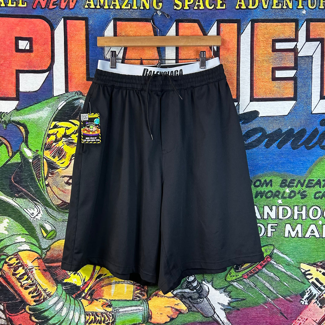 Balenciaga Double-Waisted Swim Shorts Size Medium