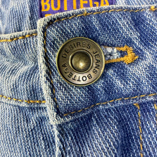 Load image into Gallery viewer, Bottega Desires Patch Crosses Jeans Size 28”
