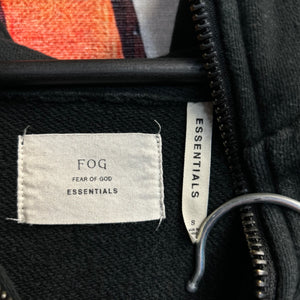 Fear Of God FOG Essentials Quarter Zip Hoodie Size Small