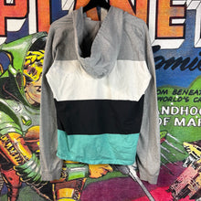 Load image into Gallery viewer, Stüssy color-blocked pullover hoodie Size Large
