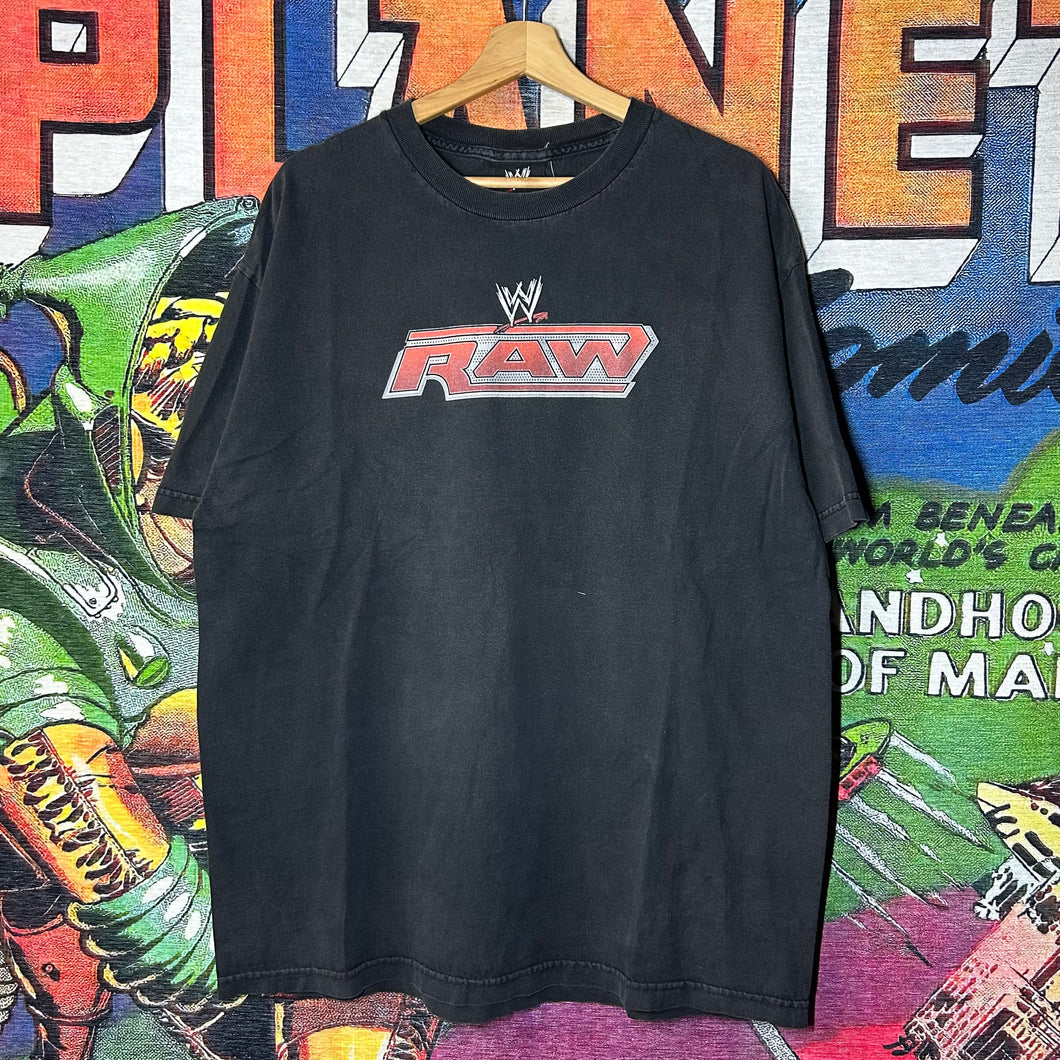 Y2K WWE RAW Tee Size XL