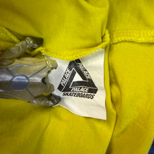 Load image into Gallery viewer, Palace Bio Hazard Yellow Tee Shirt Size Large
