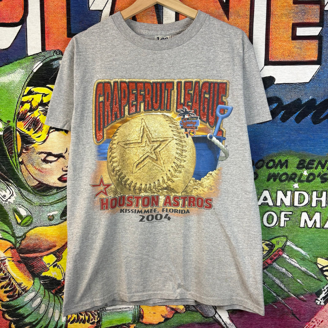 Y2K 2004 Houston Astros Grapefruit League Kissimmee, Flordia Spring Training Tee Size Medium