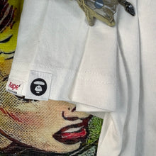 Load image into Gallery viewer, AAPE Orange Camo OG Moonface Tee Size Large
