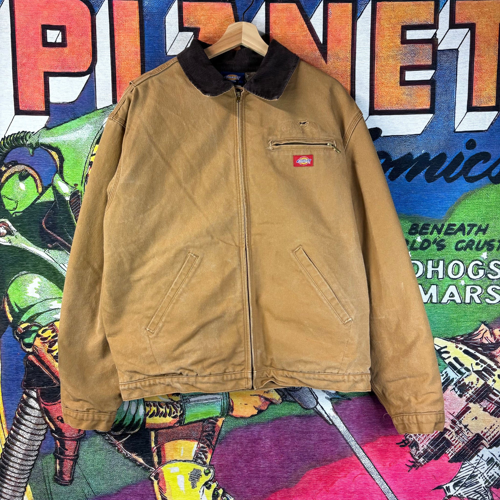 Dickies デトロイトジャケット 90’s Vintage 90s Dickies Detroit Blanket-Lined Canvas Work Jacket XL