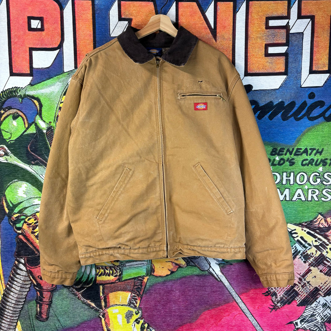90s Dickies ディッキーズ ワークジャケット XL ヴィンテージ Vintage 90s Dickies Detroit Blanket-Lined Canvas Work Jacket XL