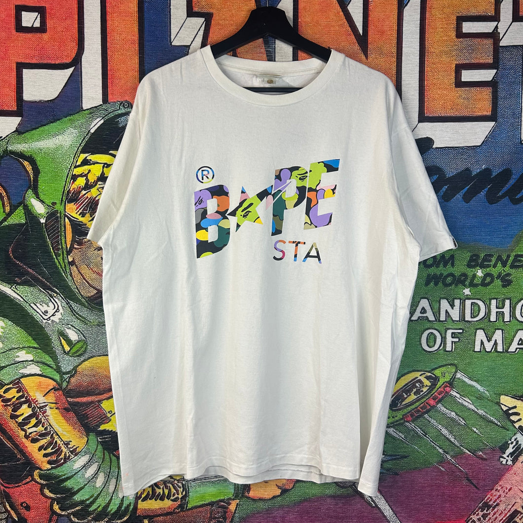 Bape Camo Bapesta Tee Size 2XL