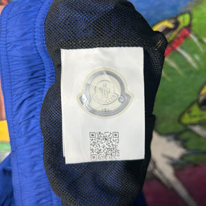 Moncler Blue Nylon Shorts Size Large