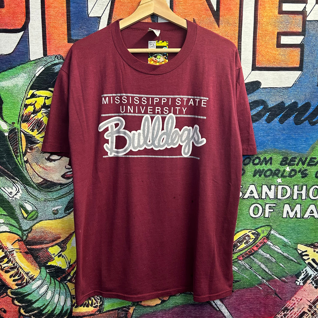 Vintage 80’s Mississippi Bulldogs Tee Size XL