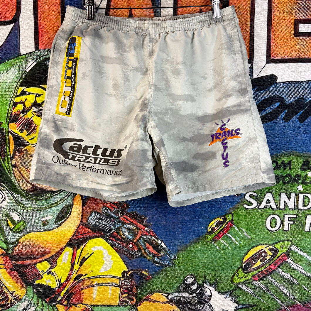 Cactus Trails Tie-Dye Performance Shorts Size Medium