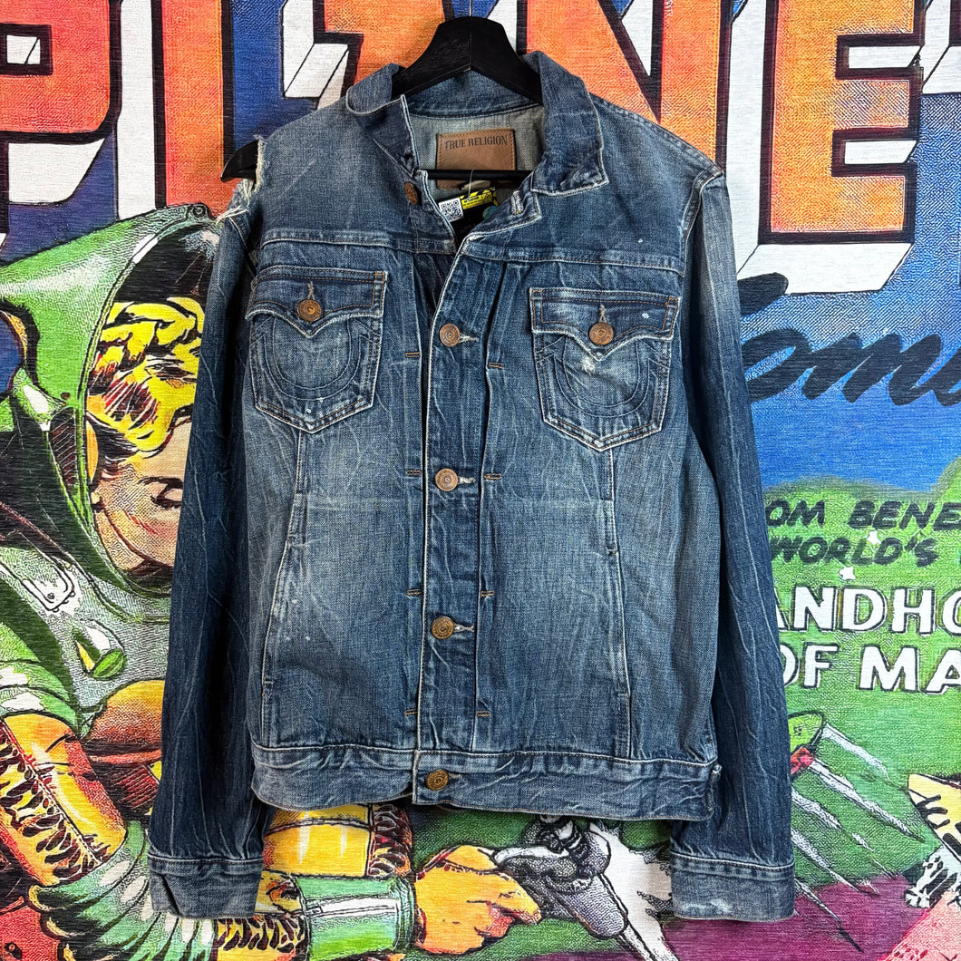 True Religion Denim Jacket Size Small