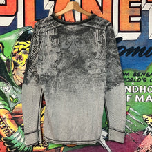 Load image into Gallery viewer, Y2K Affliction Reversible L/S Tee Size S
