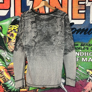 Y2K Affliction Reversible L/S Tee Size S