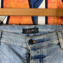 Load image into Gallery viewer, Amiri Bandana Biker Jeans Size 38”
