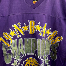 Load image into Gallery viewer, Vintage 80’s 88’ Lakers Championship Logo 7 Tee Size XL
