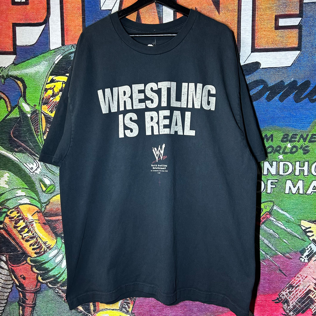Travis Scott Cactus Jack WWE ‘Wrestling Is Real’ Tee Size XL