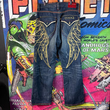 Load image into Gallery viewer, Y2K Coogi Winged Embroidered Pants Size 34"
