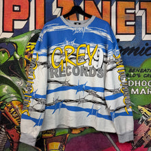 Load image into Gallery viewer, G59 Grey Records Sweatshirt Size Medium
