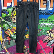 Load image into Gallery viewer, Helmut Lang 87 Black Denim Size 32”
