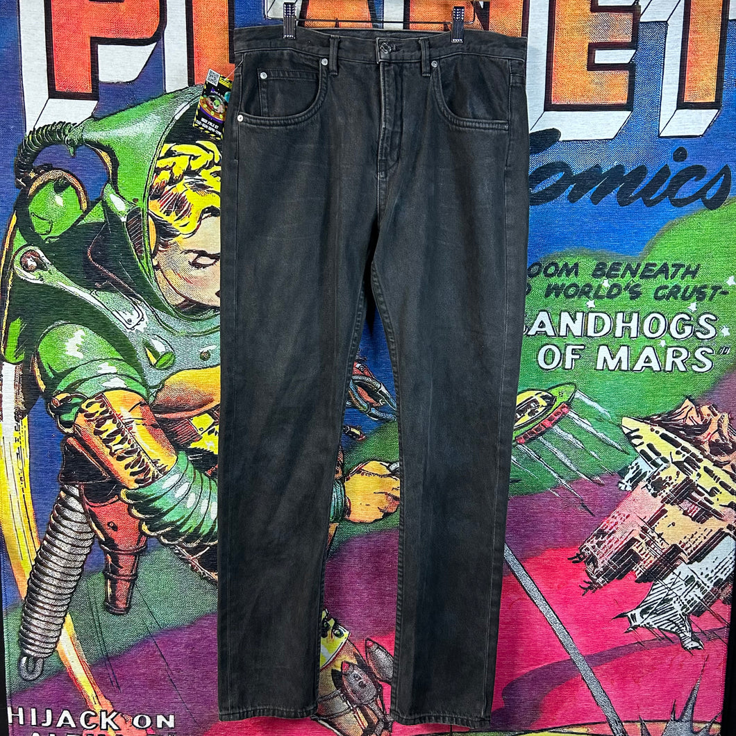 Helmut Lang 87 Black Denim Size 32”