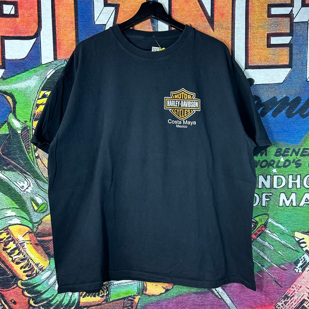 Y2K Harley Davidson Costa Maya Tee Size 2XL